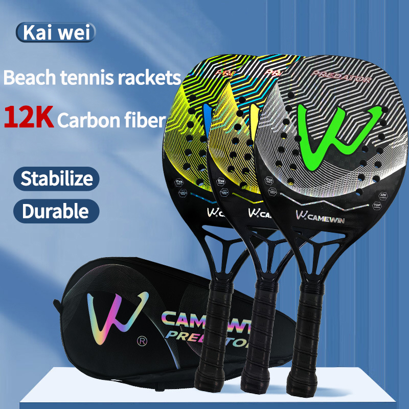 Sweat Band Wrist - Yeni 12k karbon plaj tenis raketi