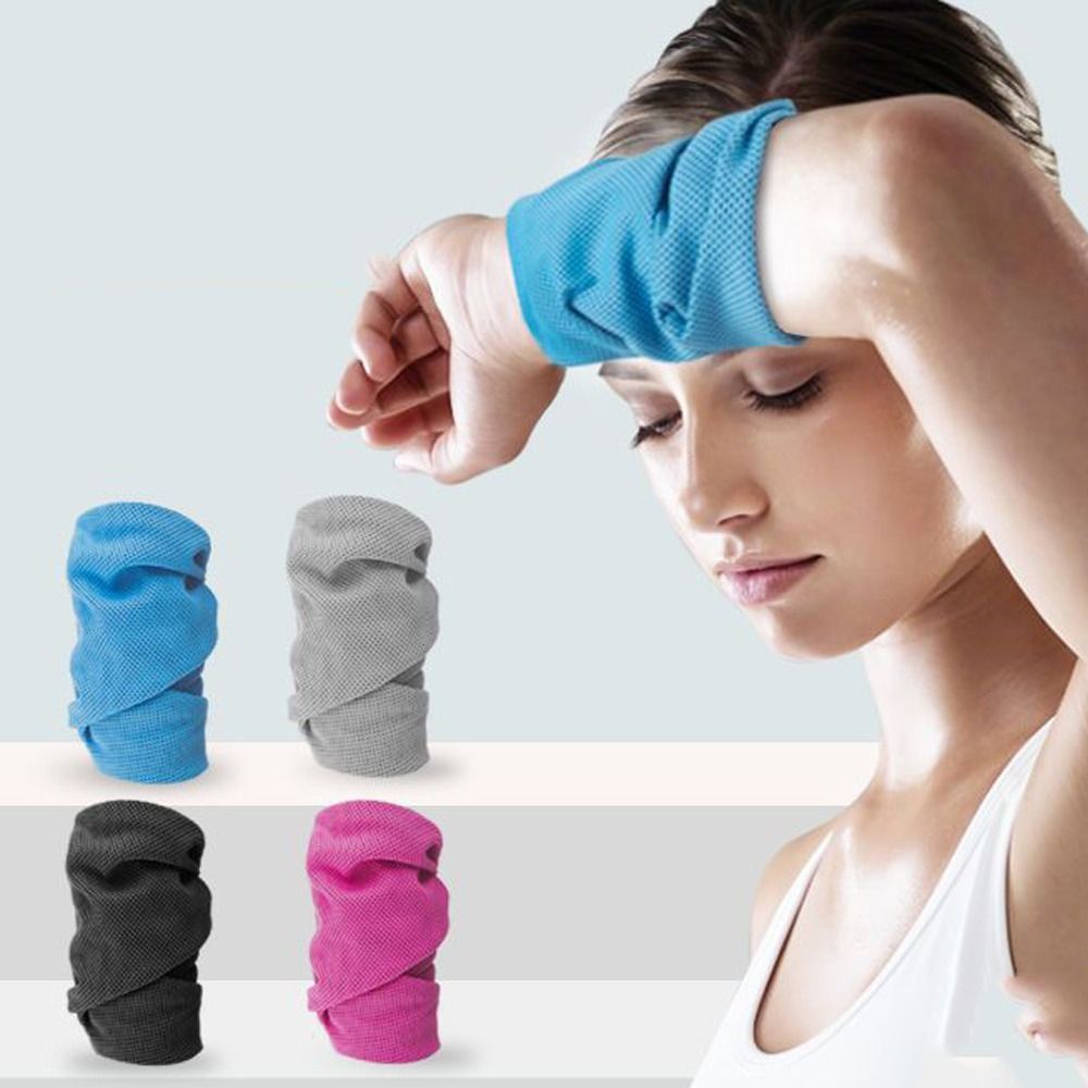 Sweat Band Wrist - Polyester Elyaf Spor Bilek Ter Havlusu