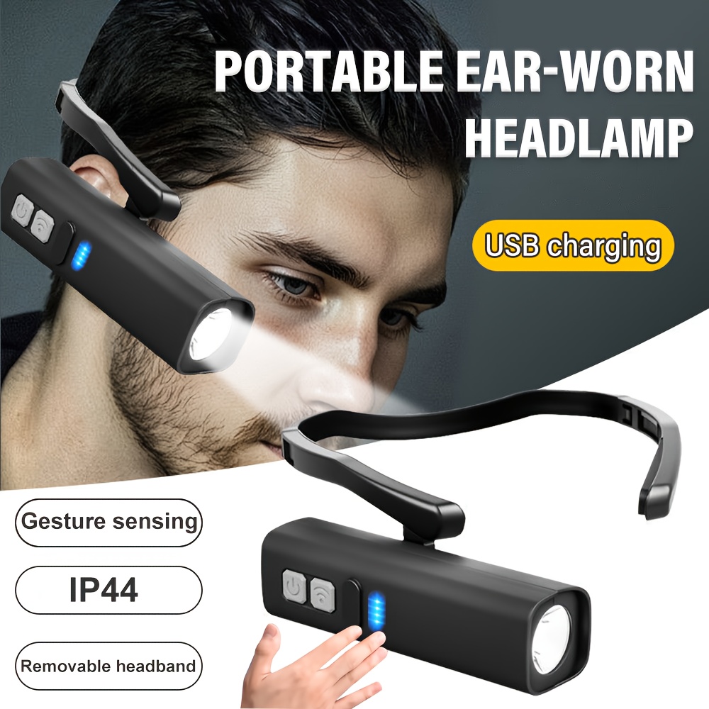 Running Headlamp Led - 2025 Kulak Klipsli Far – Parlak