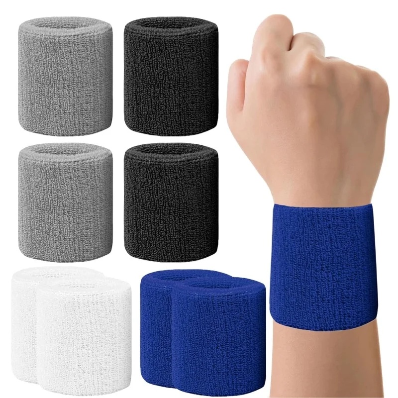 Yeni Sıcak 1 Çift 2 Parça Set  - Sweat Band Wrist incelemesi ve fiyatı