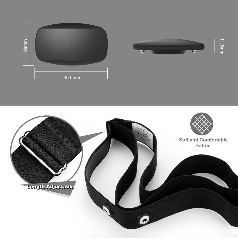 BLE5.0 ANT+ Kalp Atış Hızı Mon - Heart Rate Strap Chest incelemesi ve fiyatı
