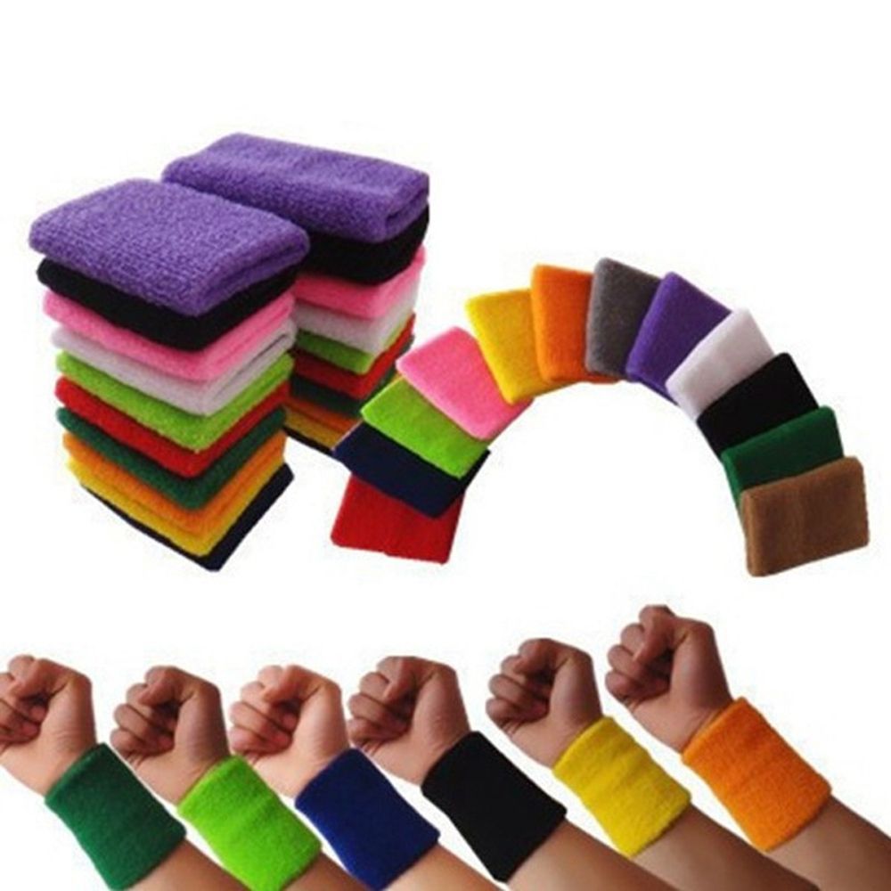 1/2 adet Unisex bilekliği spor - Sweat Band Wrist incelemesi ve fiyatı
