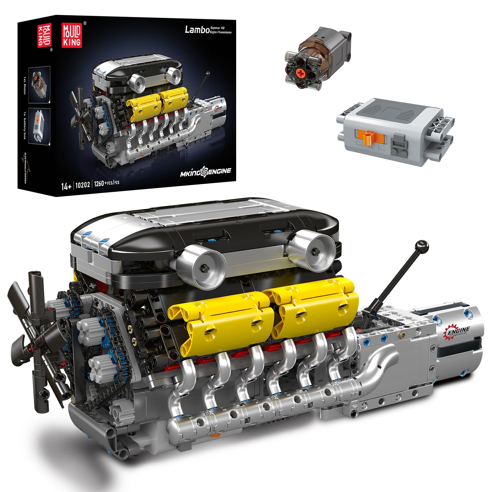 V12 Motor Model Seti: Yetişkin - Running Gear Engine incelemesi ve fiyatı