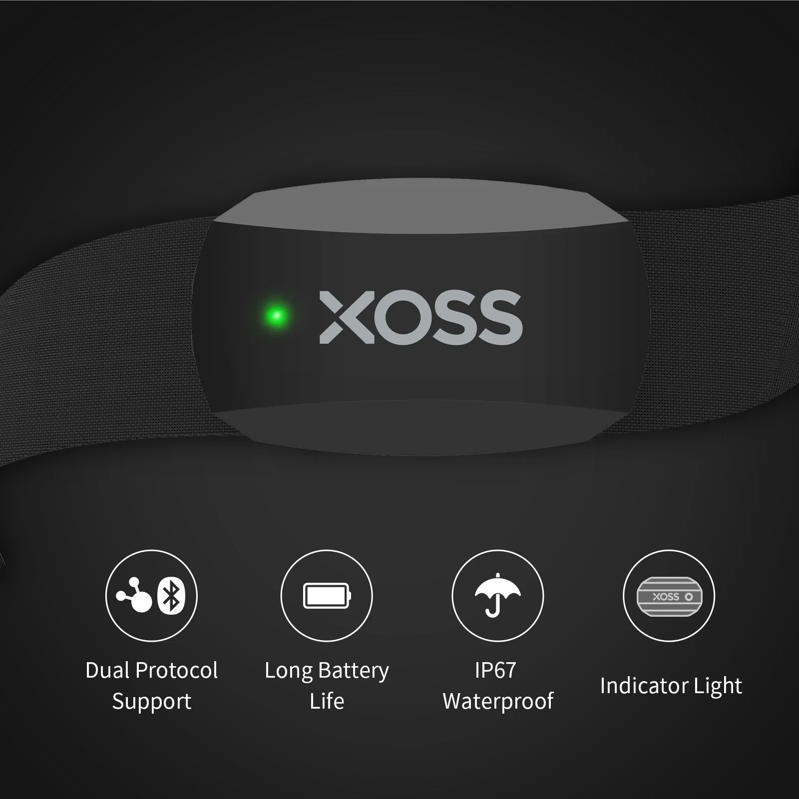 AliExpress koleksiyonu XOSS X2 - Heart Rate Strap Chest incelemesi ve fiyatı