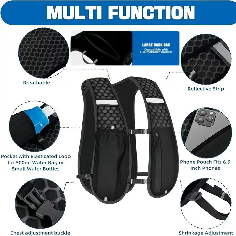 Hidrasyon Sırt Çantası Yeleği  - Running Gear For Marathon incelemesi ve fiyatı